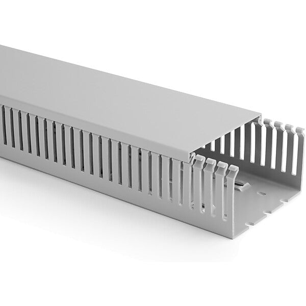 HellermannTyton Verdrahtungskanal 100x80mm, 2m PVC HTWD-PN-100X80